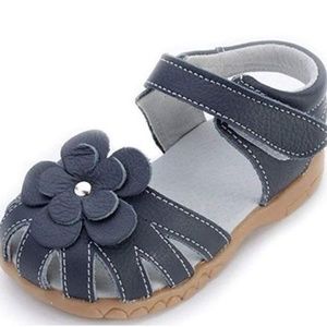 Femizee Girls Genuine Leather Summer Sandals - 10T